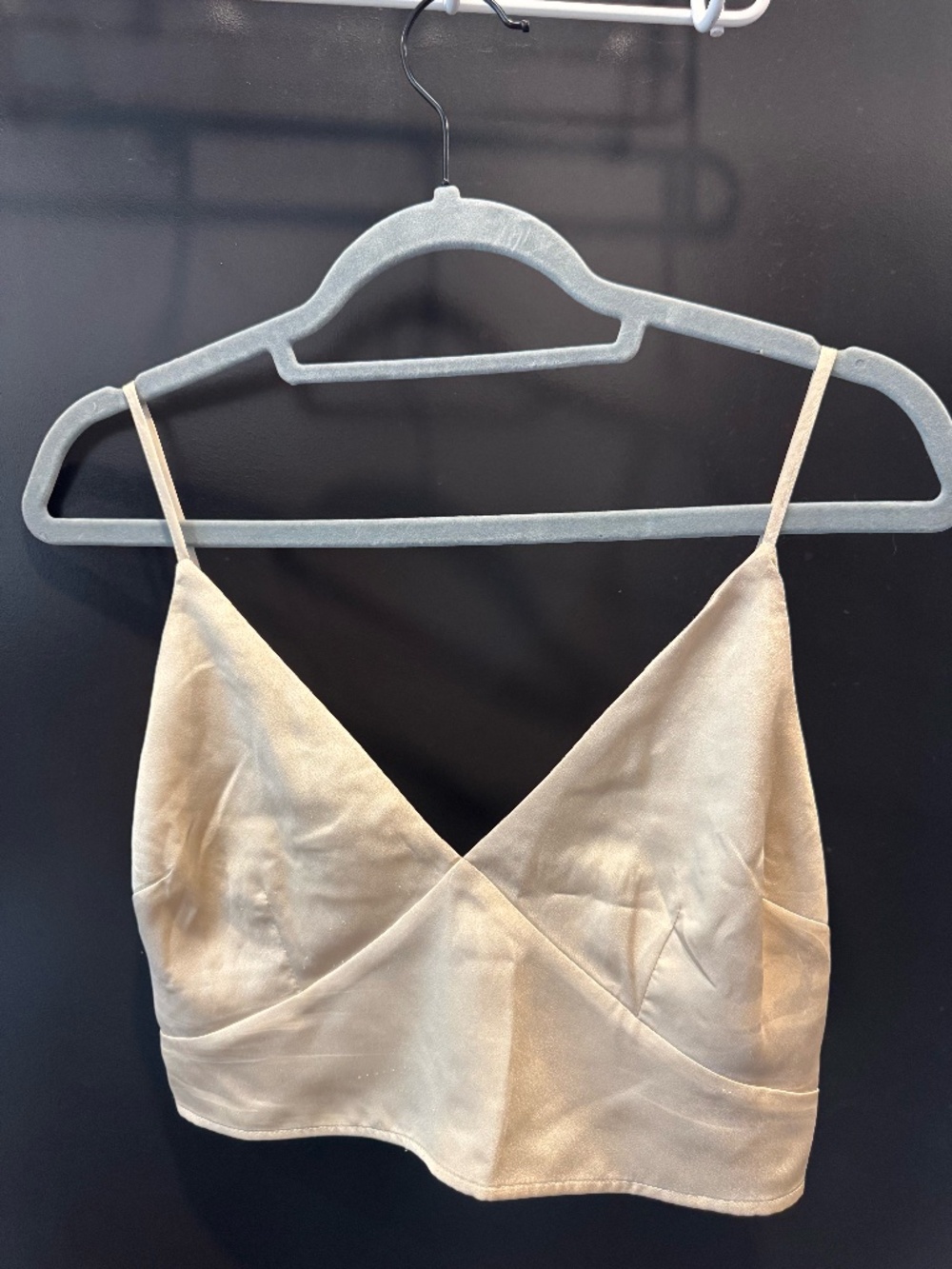 Abercrombie Cropped Silk Tank